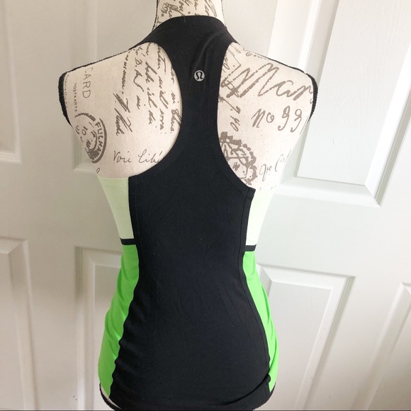 lululemon athletica Tops - Lululemon Athletic Racerback Color Block Tank Top